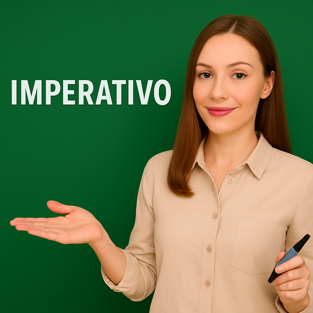 הסבר ותרגול Imperativo (צורת הציווי) באיטלקית
