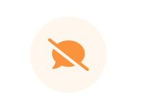 אייקון של חוסר ביטחון בדיבור